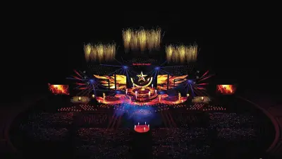 Chương trình 'Âm vang Tổ quốc' quy tụ hơn 2.000 nghệ sĩ tại Mỹ Đình