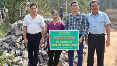 Chương trình 'Viên gạch nghĩa tình' tại Nghệ An: Lan tỏa tinh thần đoàn kết, xây dựng mái ấm cho hộ nghèo