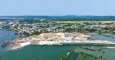 Cảng cá Tịnh Hòa chậm tiến độ vì vướng mặt bằng 50% diện tích