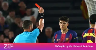 Cubarsi Lập Kỷ Lục Đáng Quên: Thẻ Đỏ Tiếp Tục Là Ác Mộng Của Barcelona
