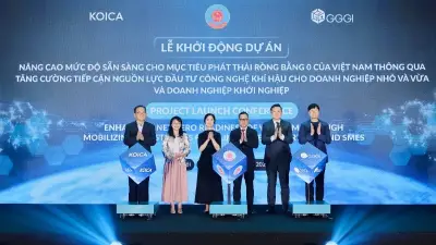 Dự Án Hợp Tác Việt - Hàn Khởi Động, Thúc Đẩy Công Nghệ Khí Hậu Và Mục Tiêu Net Zero