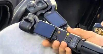 DJI Osmo Pocket 4 Pro lộ ảnh thực tế với camera kép trước giờ ra mắt
