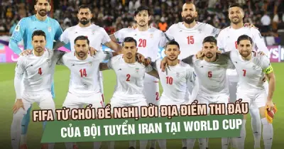FIFA Bác Bỏ Đề Nghị Chuyển Trận Đấu Của Iran Tại World Cup 2026 Sang Mexico