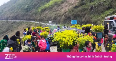 Hà Giang cấm trẻ em địu hoa, xin tiền tại dốc Thẩm Mã để bảo vệ hình ảnh du lịch