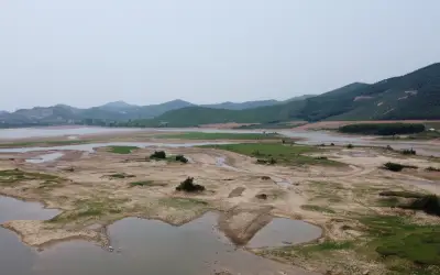 Hồ Khe Nhòi cạn nước giữa mùa khô, tỉnh Thanh Hóa kêu gọi 11.000 tỷ phát triển du lịch