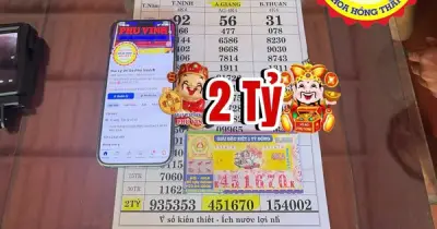 Hai người may mắn trúng số độc đắc tại Vĩnh Long với tổng giải thưởng hơn 8 tỉ đồng