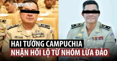 Hai tướng cảnh sát Campuchia bị bắt vì nhận hối lộ từ nhóm lừa đảo trực tuyến