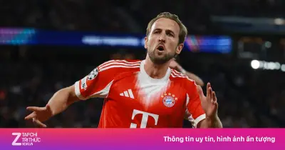 Harry Kane phá 2 kỷ lục ấn tượng trong trận thua điên rồ của Bayern Munich