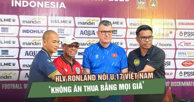 HLV Cristiano Roland: U.17 Việt Nam không đặt nặng kết quả, trọng tâm là sự trưởng thành
