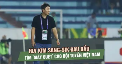 HLV Kim Sang-sik Đau Đầu Tìm 'Máy Quét' Tuyến Giữa Cho Đội Tuyển Việt Nam