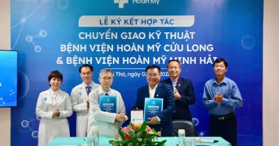 Hoàn Mỹ Cửu Long và Hoàn Mỹ Minh Hải ký kết hợp tác chuyển giao kỹ thuật y khoa