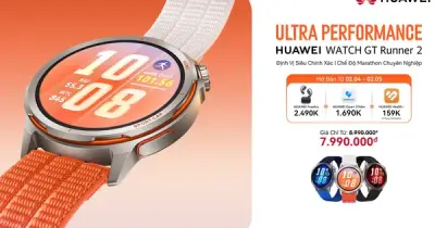 Huawei chính thức mở bán đồng hồ thể thao GT Runner 2 tại Việt Nam, hé lộ máy tính bảng và tai nghe mới