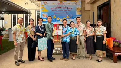 Đại sứ quán Việt Nam - Lào tại Malaysia cùng đón Tết cổ truyền Lào