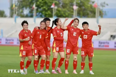 Đội tuyển bóng đá nữ Việt Nam giữ vững ngôi đầu Đông Nam Á
