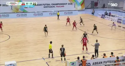 Đội tuyển Futsal Indonesia thắng Úc 3-2, giành vé vào bán kết với ngôi nhất bảng