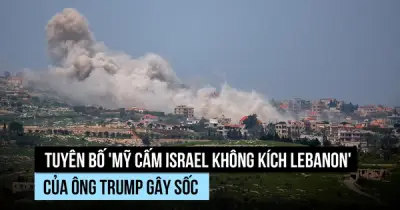 Israel Bất Ngờ Trước Tuyên Bố Của Trump Về Cam Kết Không Tấn Công Lebanon