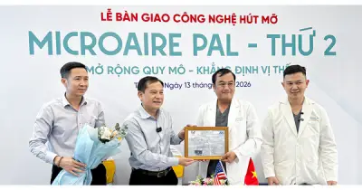 JK Nhật Hàn nâng công suất hút mỡ AI Ommi với Microaire PAL 750