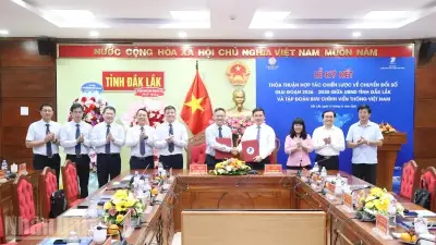 Đắk Lắk và VNPT ký kết hợp tác chuyển đổi số giai đoạn 2026-2030