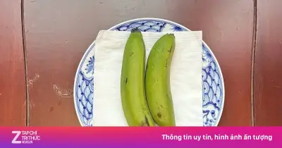 Khách sạn Huế mời chuối xanh gây bất ngờ, hóa ra là đặc sản chuối Tiến Vua