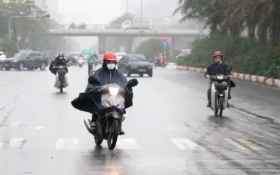 Không khí lạnh tràn về Bắc Bộ, nắng nóng giảm dần từ giữa tháng 4