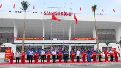 Khánh thành Khu liên hợp thể thao và văn hóa Hà Giang hơn 342 tỷ đồng