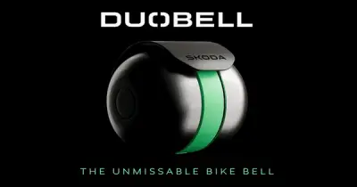 Škoda phát minh chuông xe đạp xuyên tai nghe chống ồn, giải quyết nguy cơ tai nạn giao thông