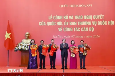 Lễ công bố và trao Nghị quyết của Quốc hội, Ủy ban Thường vụ Quốc hội