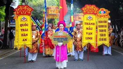 Lễ hội điện Huệ Nam 2026: Tái hiện lễ rước Thánh Mẫu đường bộ và sông Hương