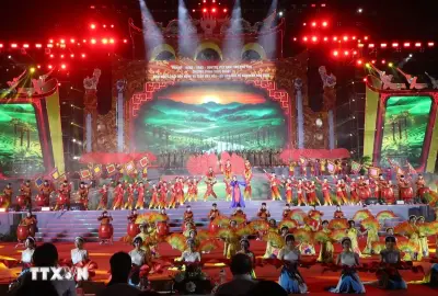 Lễ hội Đền Hùng và Tuần Văn hóa Du lịch Đất Tổ năm 2026 chính thức khai mạc