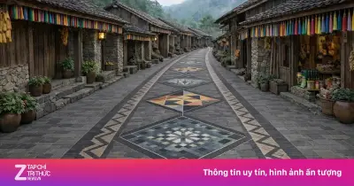 Lô Lô Chải Lát Đá Đường Làng, Hướng Tới Điểm Sáng Du Lịch Bền Vững Vùng Cao