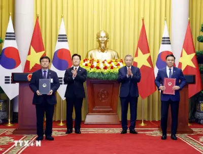 Lễ trao bản ghi nhớ hợp tác Việt Nam - Hàn Quốc, mở ra chương mới