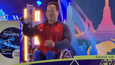 Lê Văn Công Đoạt Huy Chương Bạc Giải Cử Tạ Người Khuyết Tật Châu Á - Đại Dương 2026