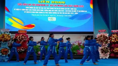 Liên hoan Vovinam TP.HCM lần thứ I quy tụ hơn 300 võ sinh
