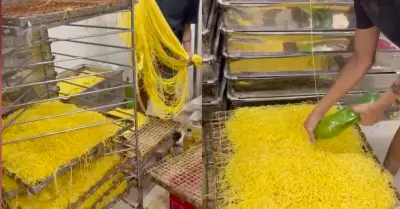 Mì tươi chứa thủy tinh lỏng: Nguy cơ tổn thương tiêu hóa như bỏng hóa học