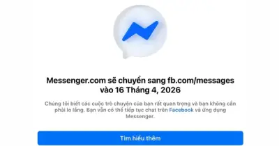 Meta chính thức khép trang Messenger.com, chuyển hướng người dùng về Facebook