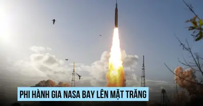 NASA phóng tên lửa đưa phi hành gia trở lại Mặt Trăng trong sứ mệnh Artemis