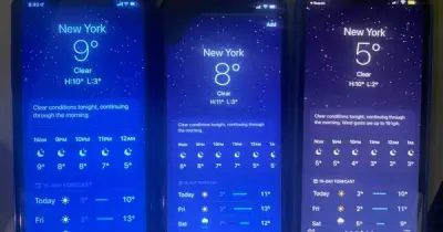 Ứng dụng Thời tiết trên iPhone: Cảnh giác với dự báo sai lệch gây hoang mang