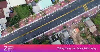 Đường Lê Chí Dân nghìn tỷ ở TP.HCM: Người dân 'dở khóc dở cười' vì vạch kẻ bất hợp lý