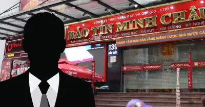 Ông Vũ Minh Châu, người sáng lập Bảo Tín Minh Châu, bị khởi tố vì vi phạm kế toán nghiêm trọng