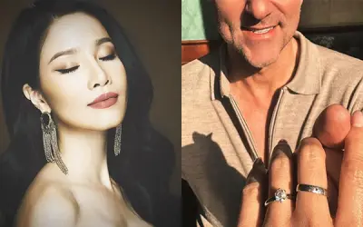Người mẫu Cung Thời Thanh Hằng Xuân Lan công khai kết hôn lần 3 với chồng Tây hơn 17 tuổi