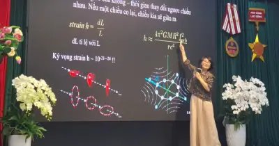 Nhà khoa học 'giải oan' cho vật lý thiên văn: Từ mặt đất đến vũ trụ