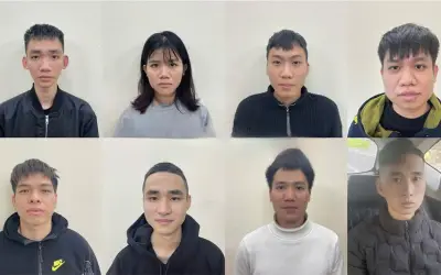 Nhóm đối tượng sang Campuchia làm rửa tiền bị khởi tố khi vừa về nước