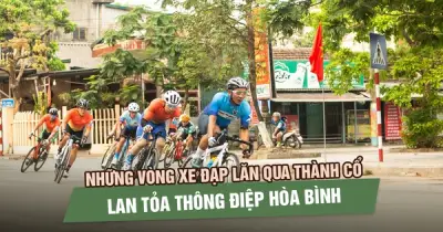 Những Vòng Xe Đạp Lan Qua Thành Cổ Quảng Trị, Lan Tỏa Thông Điệp Hòa Bình