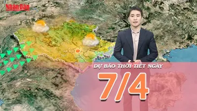 Nắng nóng gay gắt bao trùm Bắc Bộ và Bắc Trung Bộ, gió mạnh trên biển