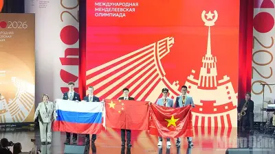 Đoàn Việt Nam xuất sắc giành 2 HCV, 2 HCB tại Olympic Hóa học quốc tế Mendeleev