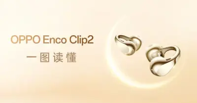 OPPO Enco Clip2: Tai nghe khuyên tai siêu nhẹ, chip 6nm, pin 40 giờ ra mắt 21/4