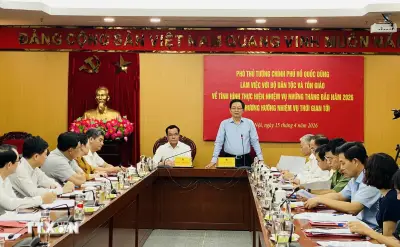 Phó Thủ tướng Hồ Quốc Dung: Tăng cường hiệu quả công tác dân tộc, tôn giáo