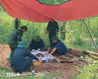 Quảng Trị mở rộng tìm kiếm quy tập hài cốt liệt sĩ tại biên giới Việt - Lào