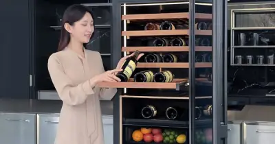 Samsung ra mắt tủ lạnh rượu vang AI: Tự nhận diện, gợi ý thực đơn, giá 'sốc' 110 triệu đồng