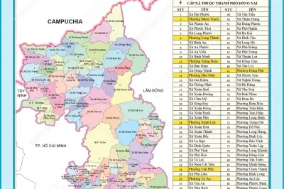 Thành phố Đồng Nai mới: Thông tin cơ bản về đơn vị hành chính vừa thành lập